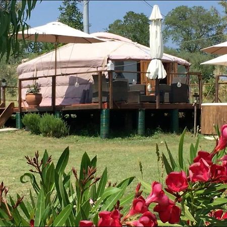 Hotel Glamping Abruzzo - The Yurt Catignano Exterior foto