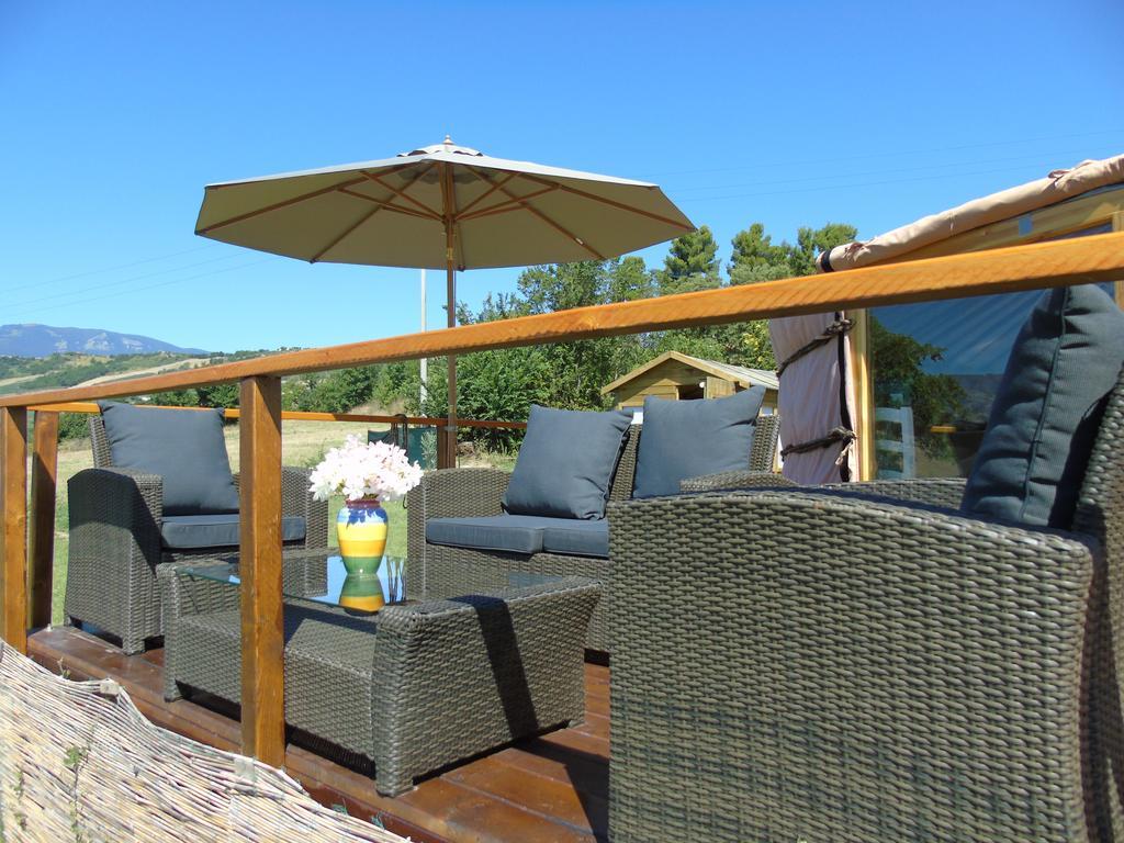 Hotel Glamping Abruzzo - The Yurt Catignano Exterior foto
